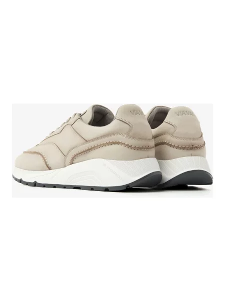 Sneakersy Via Vai skórzane beżowe