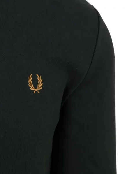 Пуловер Fred Perry бродиран зелено