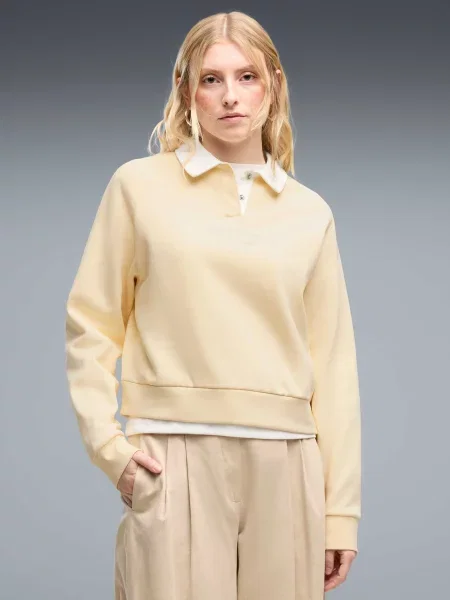 Поло Puma желтое
