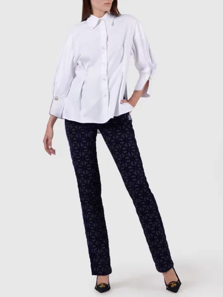 Сорочка Elisabetta Franchi біла