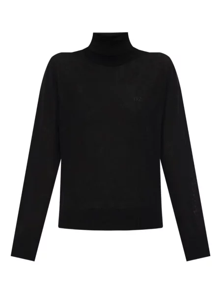 Heláncă Dsquared2 cu broderie negru
