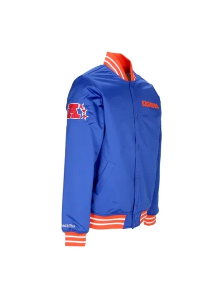 Kurtka Mitchell & Ness niebieska