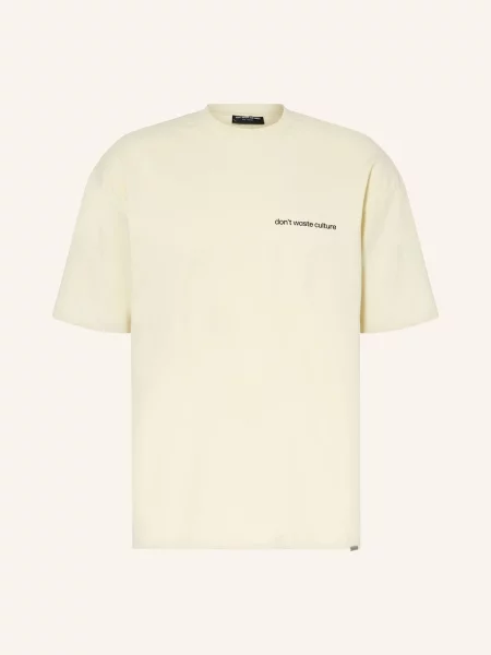 Don't Waste Culture Koszulka Oversize Cleo beige beżowa