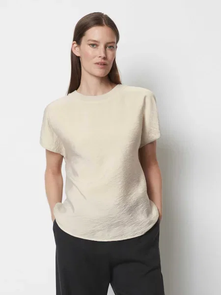 Marc O’Polo Блуза Віскоза/поліамід сірий