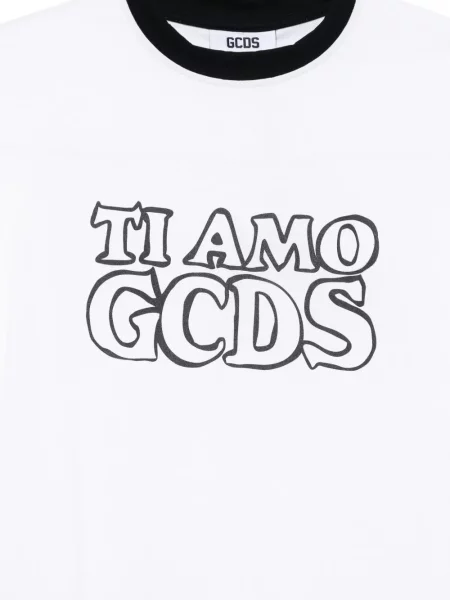 Tricou Gcds cu imagine alb