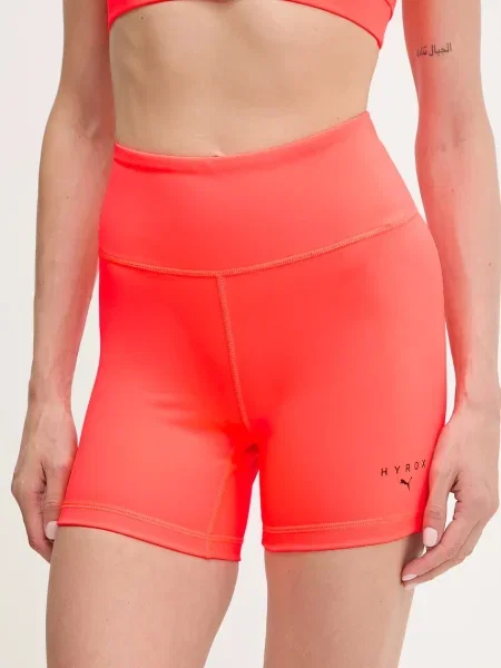 Puma Tréninkové šortky x HYROX oranžové