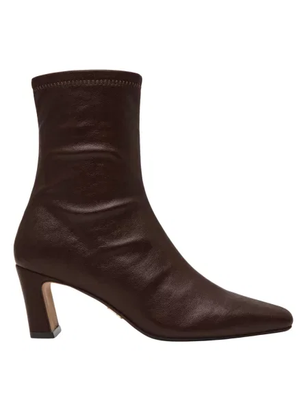 Botki Steve Madden skórzane brązowe