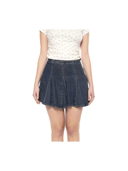Levi's® Spódnica Jeansowa blau niebieska