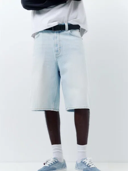 Pull&Bear Jeans deschis albastru