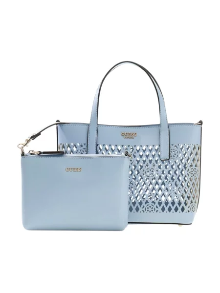 Guess torebka LETTY niebieska