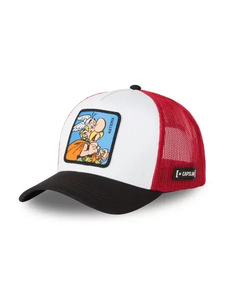 Capslab czapka z daszkiem x Asterix z aplikacją biały