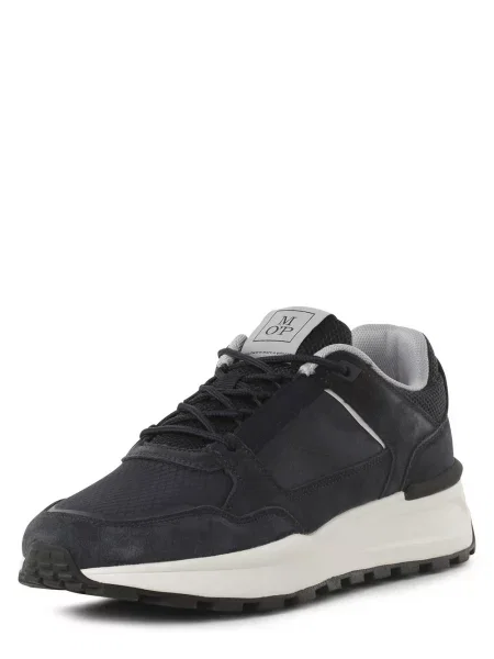 Sneakersy Marc O'polo zamszowe niebieskie