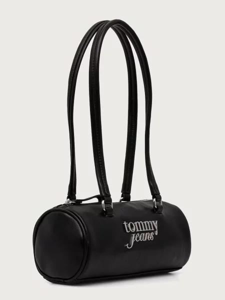 Tommy Jeans geantă pentru femei cu imitație de piele negru