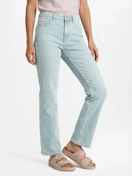 Calvin Klein Jeans Dżinsy proste Kobiety niebieski