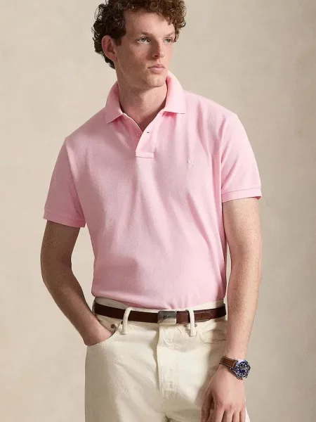 Tricou polo Polo Ralph Lauren roz