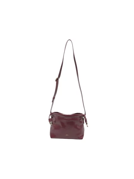 Torebka crossbody A.p.c. fioletowa