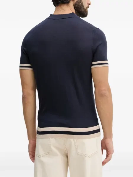 Ριγέ μικρός polo Guess μπλε