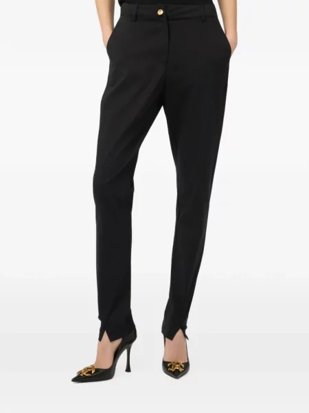 Pantaloni Roberto Cavalli conici negru
