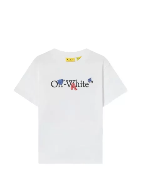 Koszulka dziecięca Off-white biała