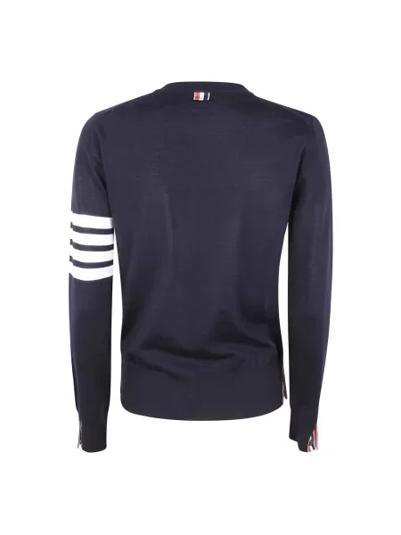Sweter Thom Browne wełniany niebieski