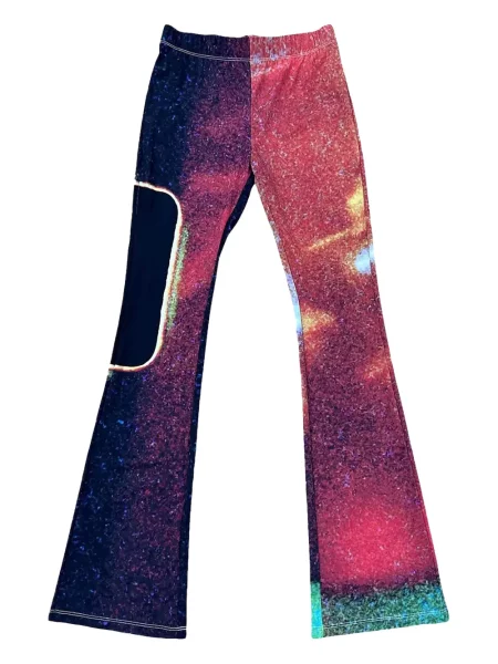 Zvonové kalhoty Mm6 Maison Margiela růžové