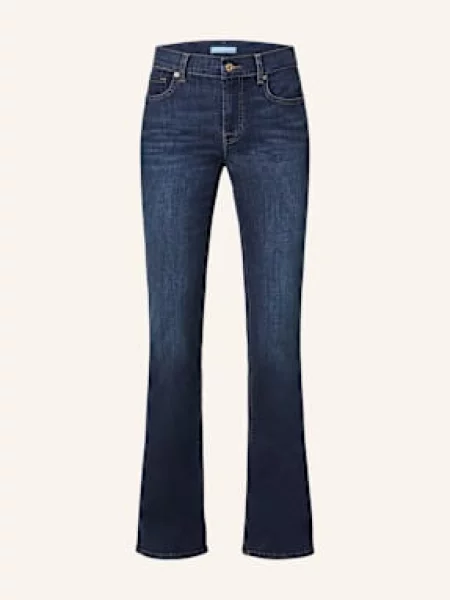 7 For All Mankind Jeansy Bootcut blau