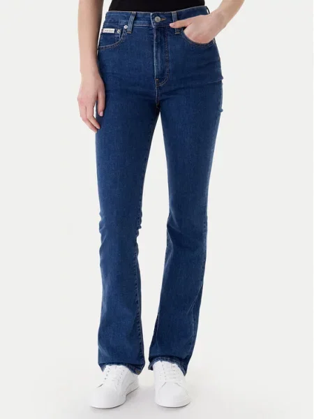 Calvin Klein Jeans Jeansy Skinny Fit niebieski