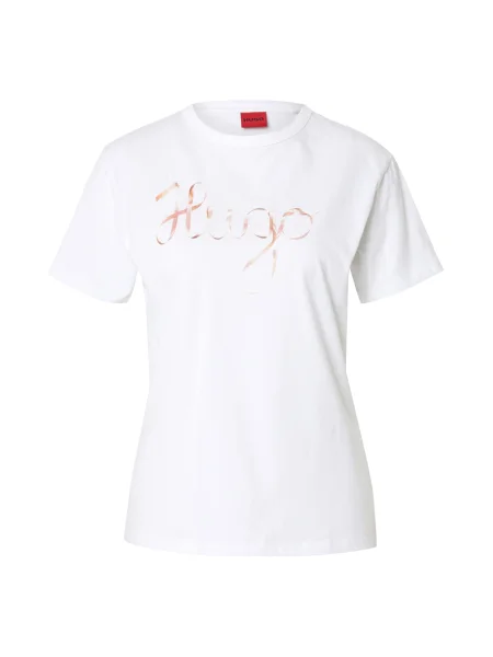 HUGO Tricou alb