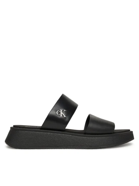 Šľapky Calvin Klein Jeans čierna