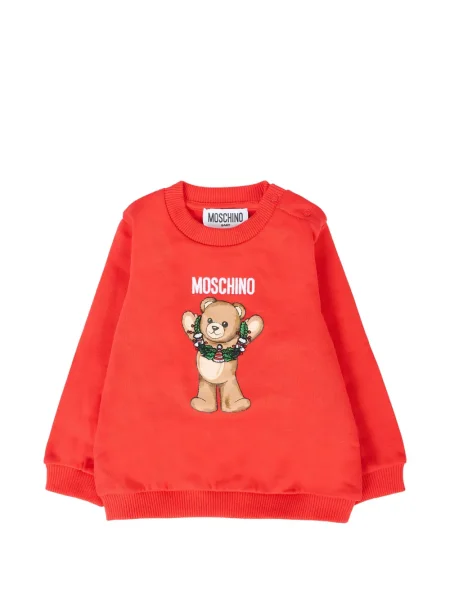 Bluza dziecięca Moschino czerwona