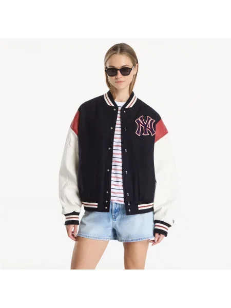 Bunda New Era MLB Varsity Jacket New York Yankees UNISEX Navy XL námořnictvo
