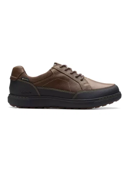 Półbuty Clarks skórzane brązowe