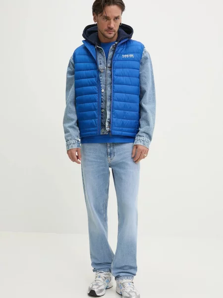 Red Bull Racing x Pepe Jeans bezrękawnik LIGHTWEIGHT GILET fioletowy przejściowy czerwona