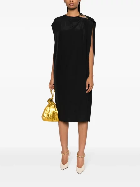 Kostiumas midi midi suknelė Lanvin juoda