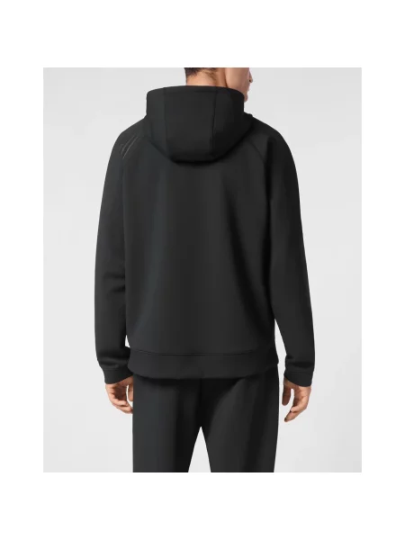 Bluza z kapturem Plein Sport z kapturem czarna