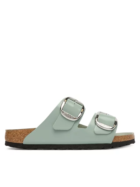 BIRKENSTOCK Šlepetės Arizona pastelinė žalia