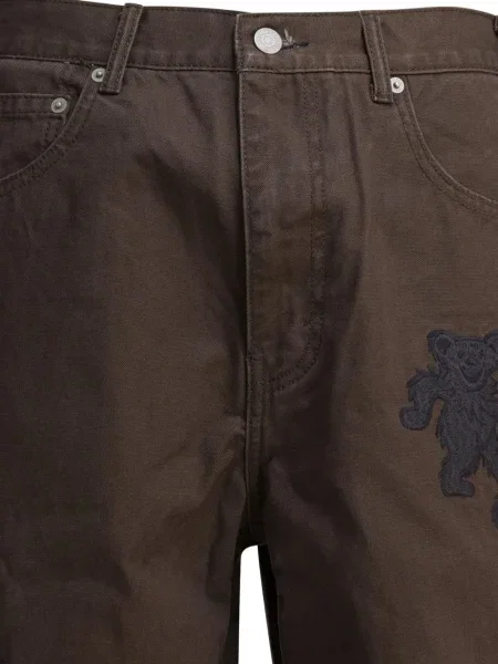 Pantaloni This Is Never That maro