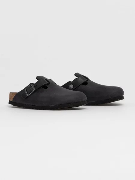 Sneakerși Birkenstock din piele negru