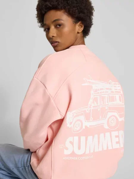 T-shirt z wyhaftowanym logo Another Cotton Lab czarna