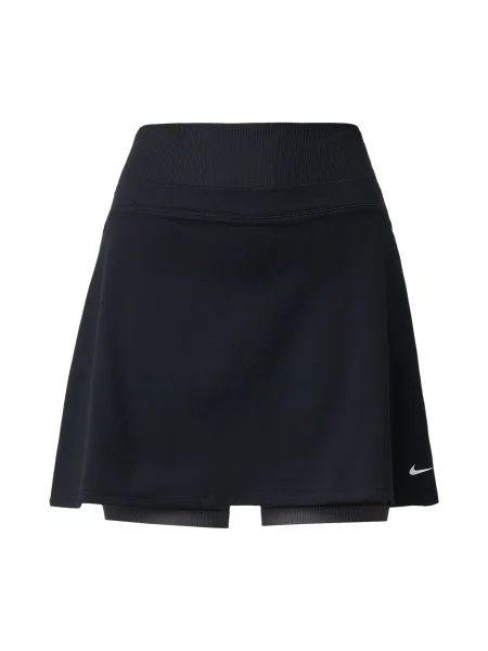 NIKE Fustă sport ONE gri închis / negru alb