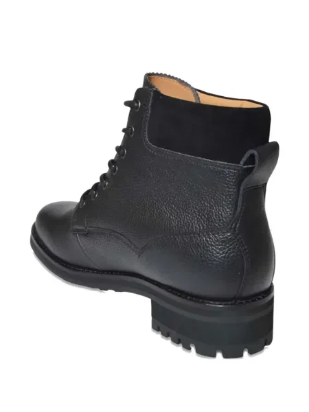 Kožne čizmice Polo Ralph Lauren s vezicama crna