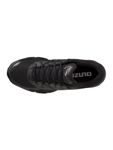 Sneakersy Mizuno skórzane czarne