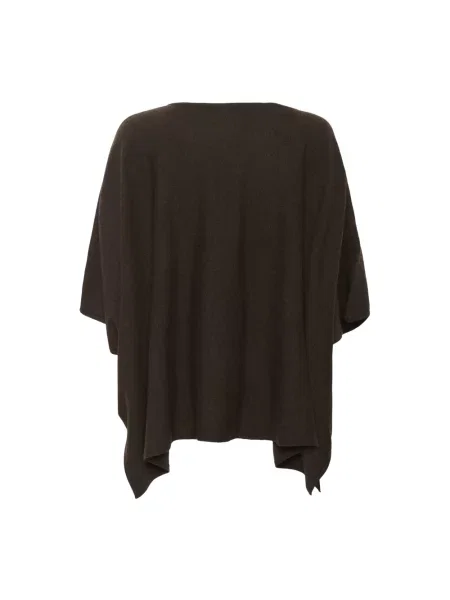 Sweter Part Two wełniany brązowy
