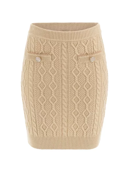GUESS Fustă ISABELLE' bej