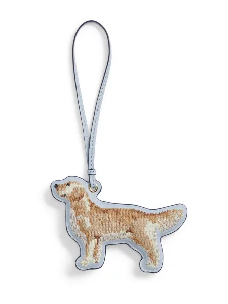 Lauren Ralph Lauren Obesek za ključe ecru / svetlo / rjava / kapučino modra