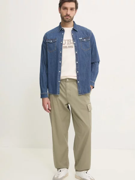 Calvin Klein Jeans Hlače zelena