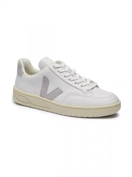 VEJA De piele sneakers alb