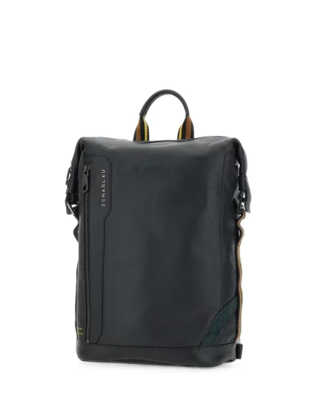 Rucsac Scharlau din piele negru