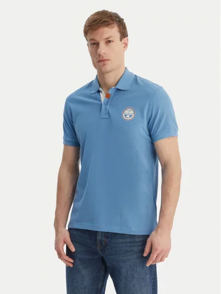 Napapijri Polo E-Clanis niebieski