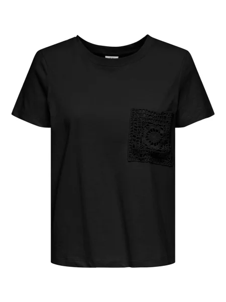 JDY Tricou SELMA' negru